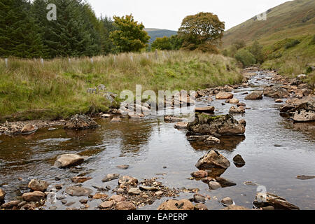 Liogan cabina superiore da Succot. Vicino a Strachur. Argyll Foto Stock