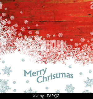 Merry Christmas Background. Vettore Foto Stock