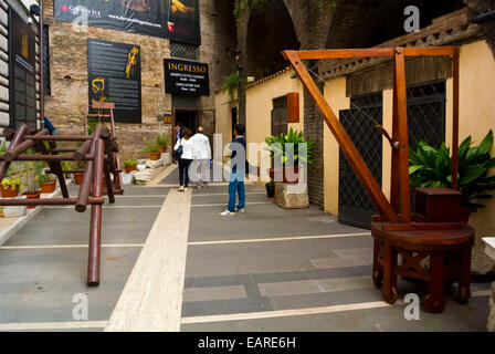 Museo Leonardo da Vinci, Piazza del Popolo, Roma, Italia Foto Stock