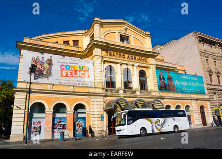Teatro Adriano, teatro, Piazza Cavour, quartiere Prati di Roma, Italia Foto Stock