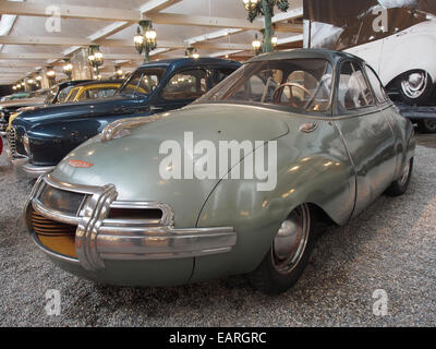 1948 Panhard-Levassor Coach Dynavia, 2 cilindro, 605cm3, 28hp, 130 kmh, foto 3 Foto Stock