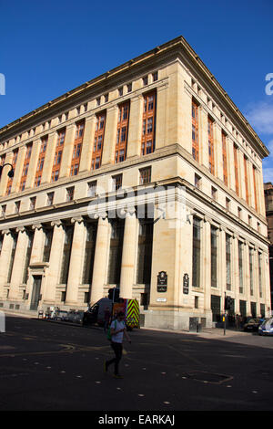 Banca d'Inghilterra a Glasgow - Scozia Foto Stock