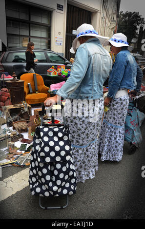 Il famoso Braderie di lilla, lilla - Rijssel, Francia Foto Stock