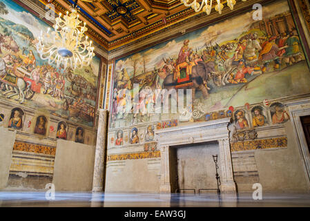 Sala di Annibale, Palazzo dei Conservatori, Musei Capitolini di Roma, Italia Foto Stock