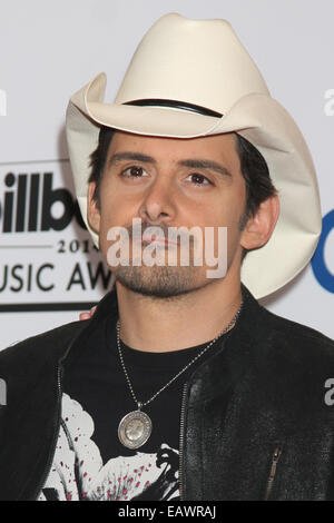 Billboard Music Awards 2014 sala stampa dotata di: Brad Paisley dove: Las Vegas, Nevada, Stati Uniti quando: 19 Maggio 2014 Foto Stock