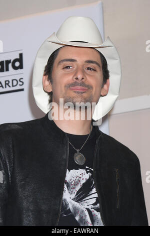 Billboard Music Awards 2014 sala stampa dotata di: Brad Paisley dove: Las Vegas, Nevada, Stati Uniti quando: 19 Maggio 2014 Foto Stock