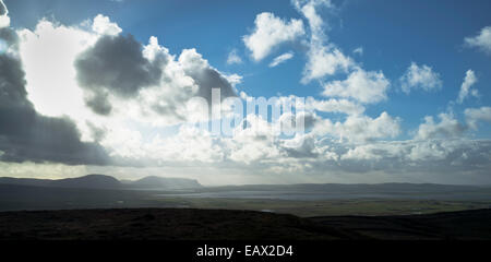 dh Harray Stenness Loch STENNESS TERRAFERMA ORKNEY SCOZIA pomeriggio d'autunno paesaggio skyline paesaggi drammatici rurale regno unito Foto Stock