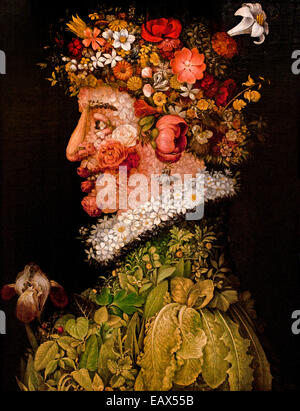 Allegoria di Primavera di Arcimboldo Giuseppe 1527 -1593 Italia italiano Foto Stock