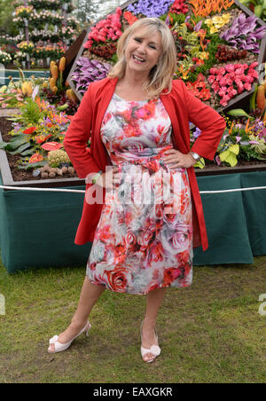 Chelsea Flower Show VIP e premere Anteprima con: Lesley Garrett dove: Londra, Regno Unito quando: 19 Maggio 2014 Foto Stock