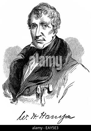 William Henry Harrison, 1773 - 1841, il nono Presidente degli Stati Uniti, William Henry Harrison, 1773 - 1841, der neunte P Foto Stock