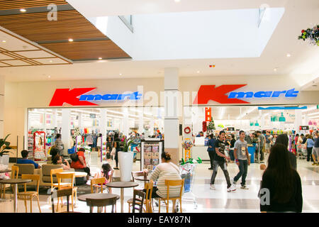 Kmart department store in stocklnad retail shopping mall in Merrylands Western Sydney , Australia Foto Stock