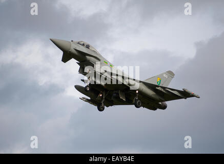 Eurofighter Typhoon FRG4 veloce militare jet da combattimento. SCO 9168 Foto Stock