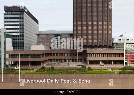 Il Liverpool Daily Post e costruzione di Echo in Liverpool Foto Stock