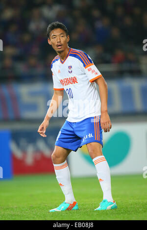 Ajinomoto Stadium, Tokyo, Giappone. 22 Novembre, 2014. Hiroshi Ibusuki (Albirex), 22 novembre 2014 - Calcetto : 2014 J.League Division 1 tra F.C. Tokyo 1-3 Albirex Niigata a Ajinomoto Stadium, Tokyo, Giappone. © YUTAKA AFLO/sport/Alamy Live News Foto Stock