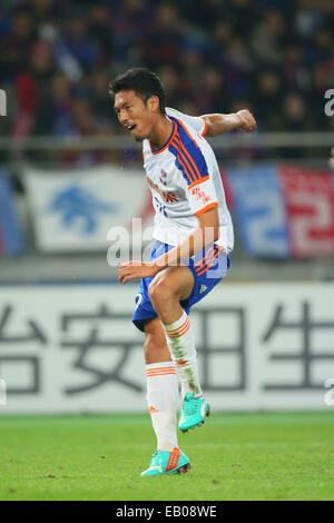 Ajinomoto Stadium, Tokyo, Giappone. 22 Novembre, 2014. Hiroshi Ibusuki (Albirex), 22 novembre 2014 - Calcetto : 2014 J.League Division 1 tra F.C. Tokyo 1-3 Albirex Niigata a Ajinomoto Stadium, Tokyo, Giappone. © YUTAKA AFLO/sport/Alamy Live News Foto Stock