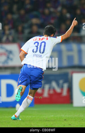 Ajinomoto Stadium, Tokyo, Giappone. 22 Novembre, 2014. Hiroshi Ibusuki (Albirex), 22 novembre 2014 - Calcetto : 2014 J.League Division 1 tra F.C. Tokyo 1-3 Albirex Niigata a Ajinomoto Stadium, Tokyo, Giappone. © YUTAKA AFLO/sport/Alamy Live News Foto Stock