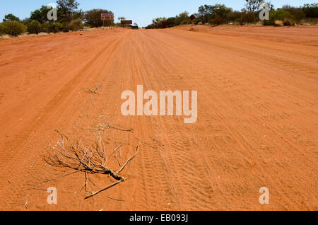 Tjukaruru Road, Docker River Road, Territorio del Nord, l'Australia Foto Stock