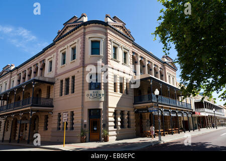 Edificio storico (l'Orient Hotel) in Fremantle Perth Western Australia Foto Stock