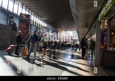 Roma Termini: la principale stazione ferroviaria di Roma, Italia Foto Stock