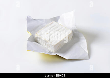 Il Carré de l'Est - Francese formaggio di latte vaccino con buccia di colore bianco Foto Stock