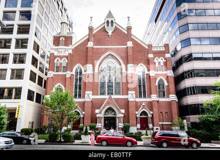 Metropolitan metodista africana chiesa episcopale, 1518 M Street NW, Washington DC Foto Stock