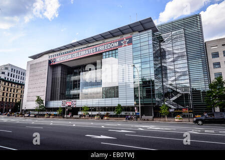 Newseum, 555 Pennsylvania Avenue NW, Washington DC Foto Stock