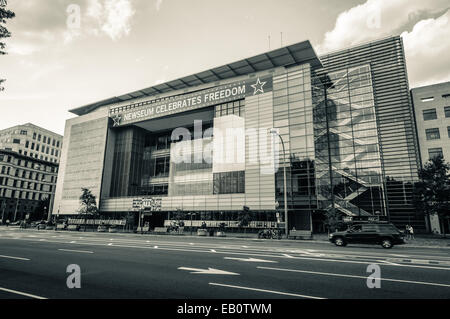 Newseum, 555 Pennsylvania Avenue NW, Washington DC Foto Stock