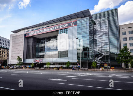 Newseum, 555 Pennsylvania Avenue NW, Washington DC Foto Stock