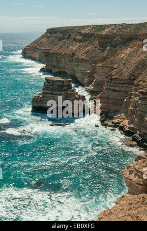 Isola Rock, Kalbarri NP, WA, Australia Foto Stock