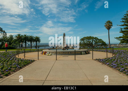 Il Tempio della Rimembranza, il Kings Park di Perth, WA, Australia Foto Stock