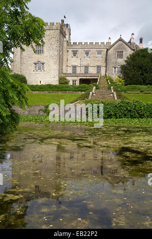 Il castello di Sizergh & Garden, Cumbria, England, Regno Unito Foto Stock