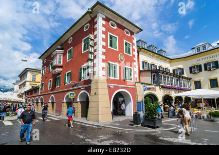 Parte urbana delle Alpi austriache. Foto Stock