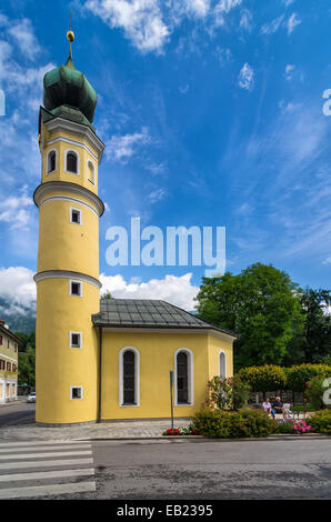 Parte urbana delle Alpi austriache. Foto Stock