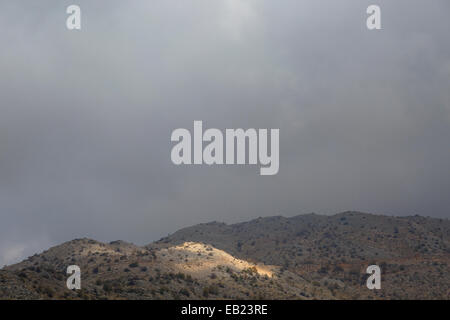 Montagne. Alture del Golan. Israele. La Siria. Asia Foto Stock