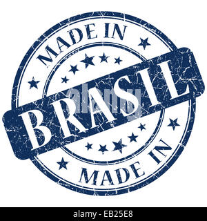 Made in brasil timbro Foto Stock