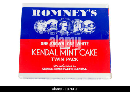 Twin Pack di Romney Dolce alla Menta di Kendal. Foto Stock