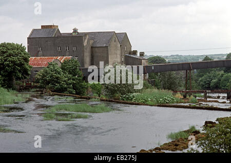 POLLEXFEN'S MILL, sul fiume OWENMORE fu posseduto dal poeta William Butler Yeats nonno, BALLYSADARE, CO sligo, Irlanda Foto Stock