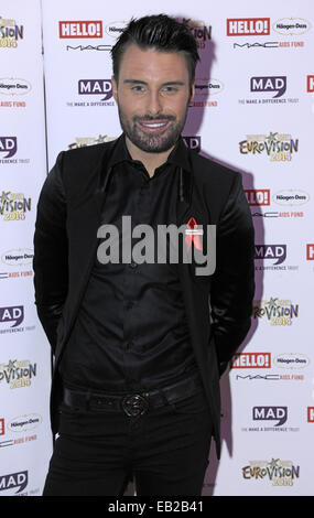 West End Eurovision - 7 MAD Trust HIV/AIDS la carità notte dotata di: Rylan Clark dove: Londra, Regno Unito quando: 22 Maggio 2014 Foto Stock