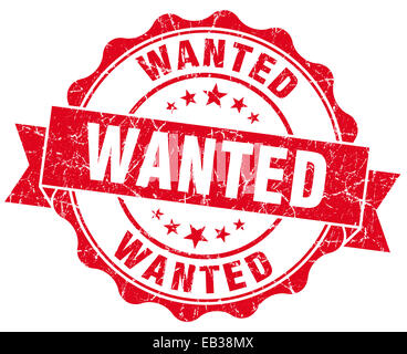 Volevo timbro Grunge Foto Stock