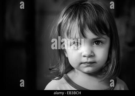 Ritratto di una giovane ragazza Foto Stock
