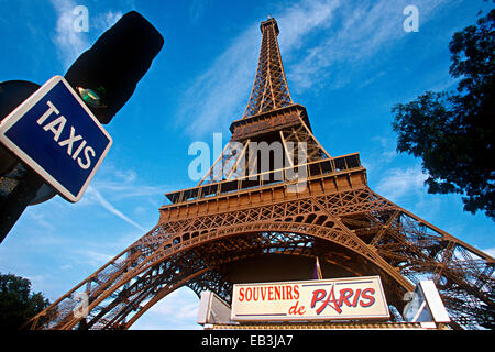 Torre Eiffel, Parigi, Francia Foto Stock