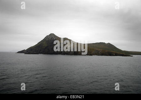 Capo Horn, il più meridionale del promontorio della Tierra del Fuego arcipelago del sud del Cile, Patagonia, Sud America. Foto Stock