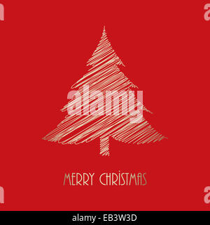 Natale biglietto di auguri Foto Stock