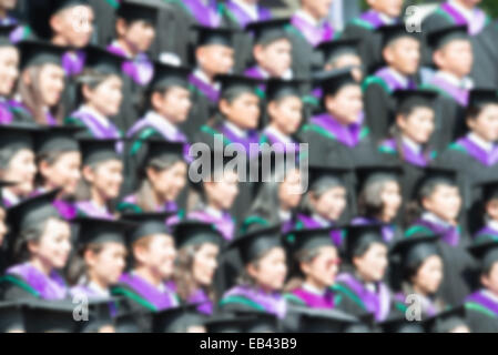 Colpo di graduazione tappi durante l'avvio. L'immagine è sfocata per utilizzare come sfondo. Foto Stock