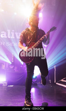 Londra, UK, 25 Nov, 2014. Stasera viva Live performance, Koko Club, Camden. Credito: Robert Stainforth/Alamy Live News Foto Stock