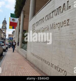 Il Centro Culturale di Gabriel Garcia Marquez in Candelaria distretto centrale di Bogotà, Colombia Foto Stock