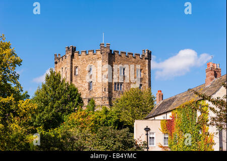 Durham Castle in Durham , Inghilterra , Inghilterra , Regno Unito Foto Stock