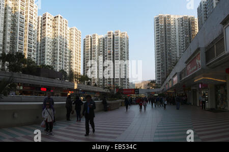 Cina Hong Kong alloggiamento pubblico estate condominio in Shatin nuovi territori Foto Stock