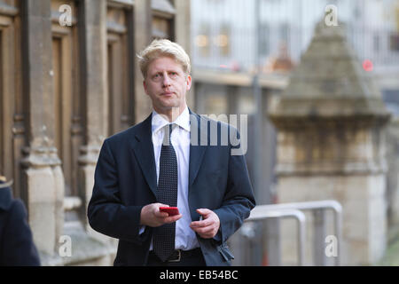 Jo Johnson, testa di Downing Street unità politica ed il fratello di Boris Johnson, sindaco di Londra Whitehall, London, England, Regno Unito Foto Stock