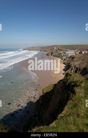 Watergate Bay; Cornovaglia; Regno Unito Foto Stock